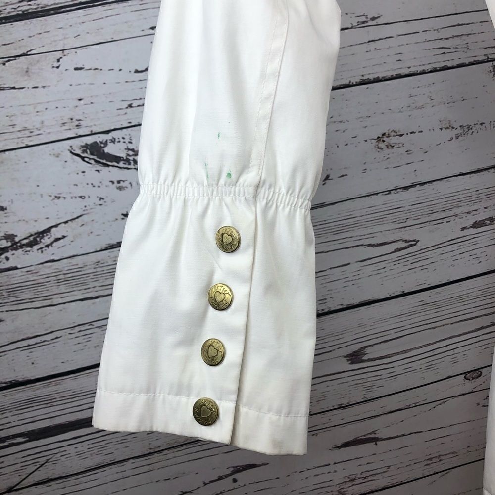 Betsey Johnson XS Hooded Lined Jacket Drawstring - Picture 10 of 12
